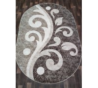 Овальный Ковер «Folk 6263a5» Размер 200x300