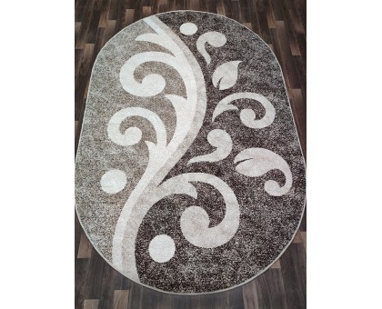 Овальный Ковер «Folk 6263a5» Размер 200x300